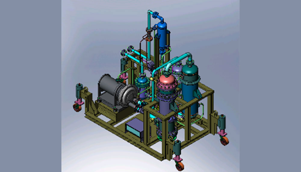 Подвижной пассивный автокаталитический рекомбинатор водорода